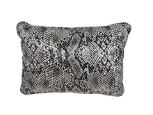 Load image into Gallery viewer, Snakeskin Mini Bolster Cushion
