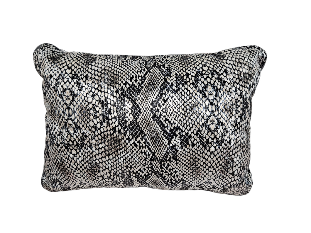 Snakeskin Mini Bolster Cushion