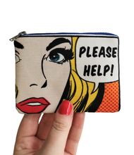 Load image into Gallery viewer, Pop Art Purse-Please Help
